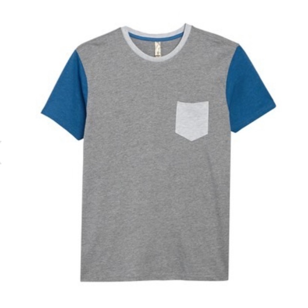 MTL Apparel Crew Neck Color-block Shirt